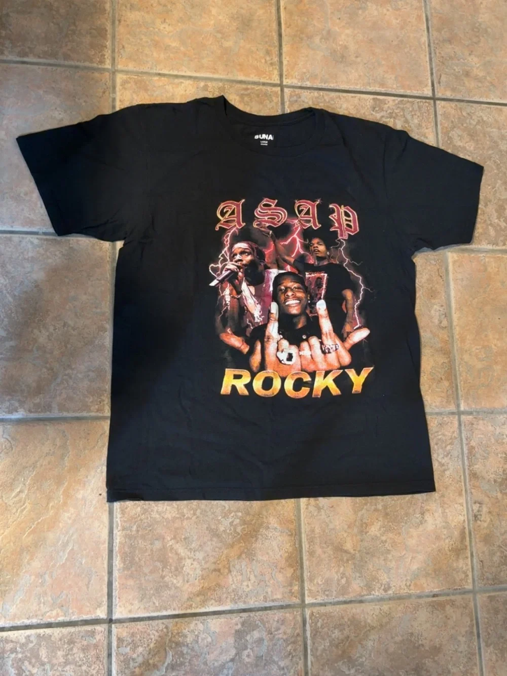 ASAP Rocky Graphic Black Suani Tee
